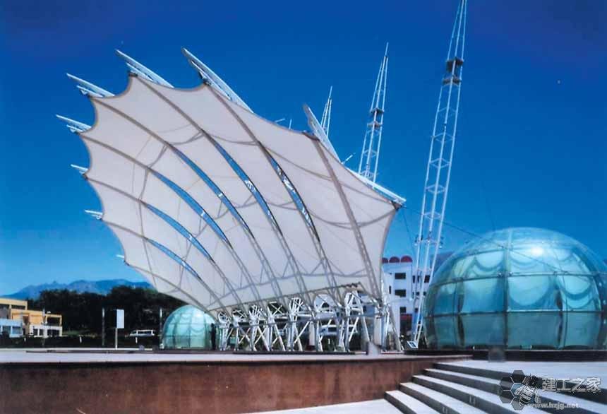 迁安车棚膜结构网架